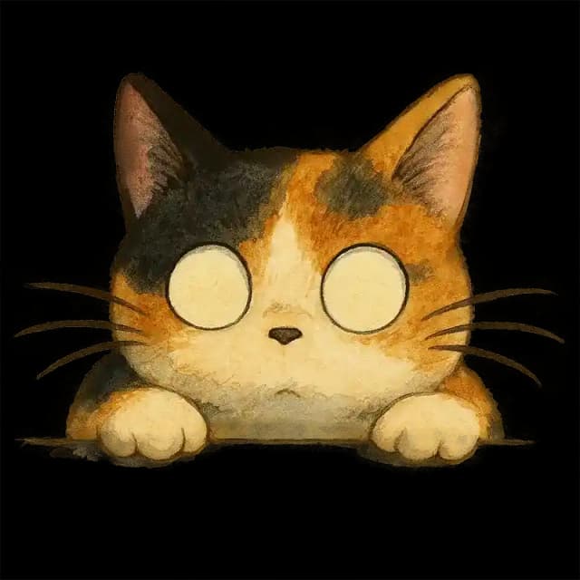 Cat playing with a ball